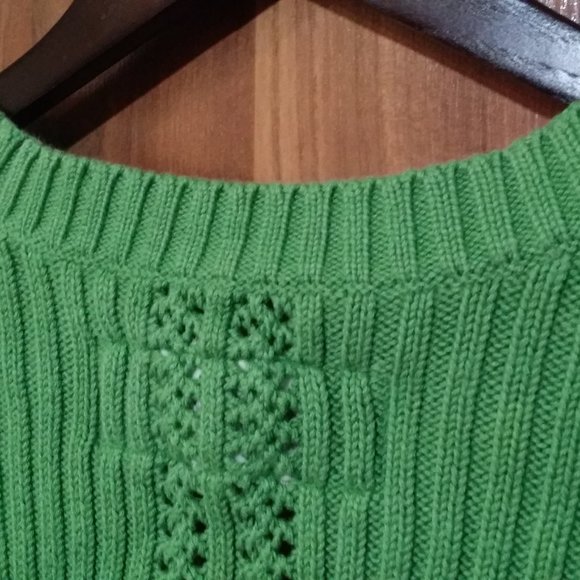 Kismet Green Knit Cardigan Sweater - Picture 4 of 7